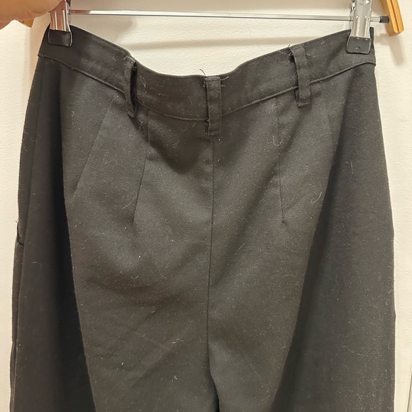 American Apparel women’s twill pleated pants - Picture 4 of 6